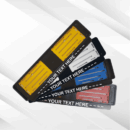 Number Plate Holder with colour inserts