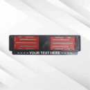 Number Plate Holder with colour inserts - Image 3