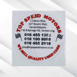 License Disk Sticker