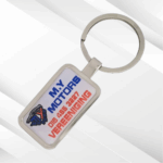 Economy Rectangle Keyring
